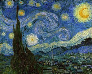 Notte stellata Vincent Van Gogh